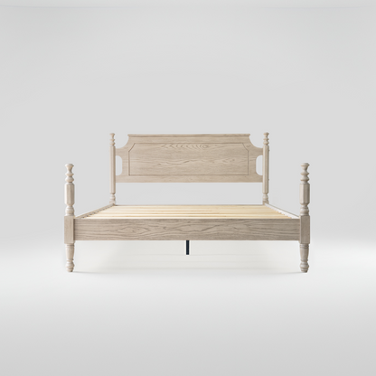 Roswell Bed - Driftwood Gray Oak