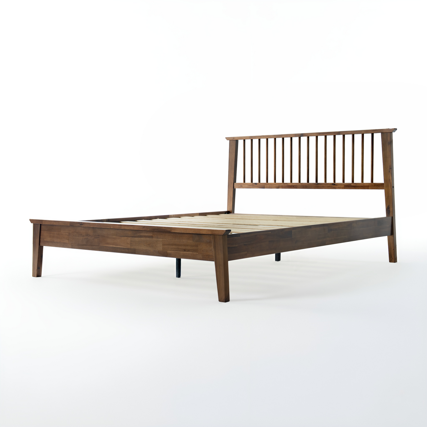 Yuma Bed - Warm Walnut