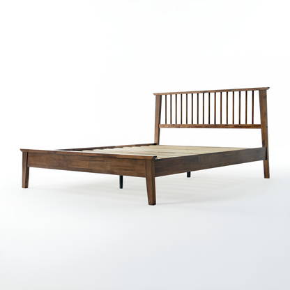 Yuma Bed - Warm Walnut