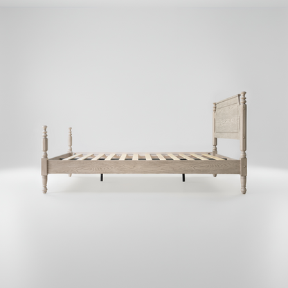 Roswell Bed - Driftwood Gray Oak