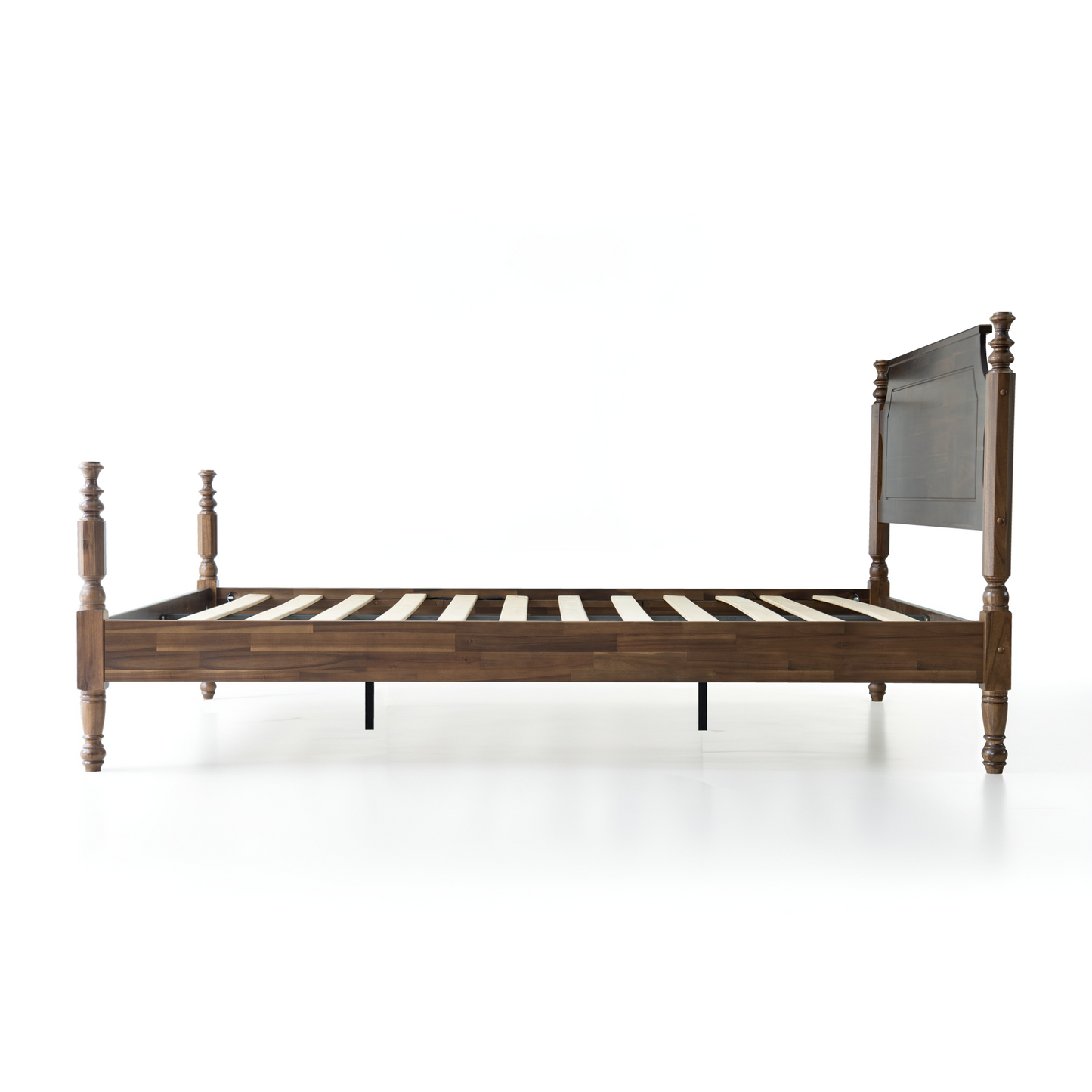 Roswell Bed - Warm Walnut