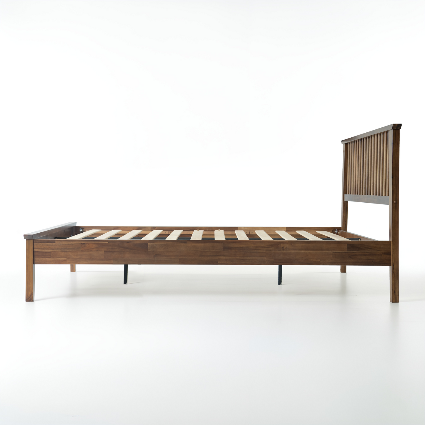 Yuma Bed - Warm Walnut