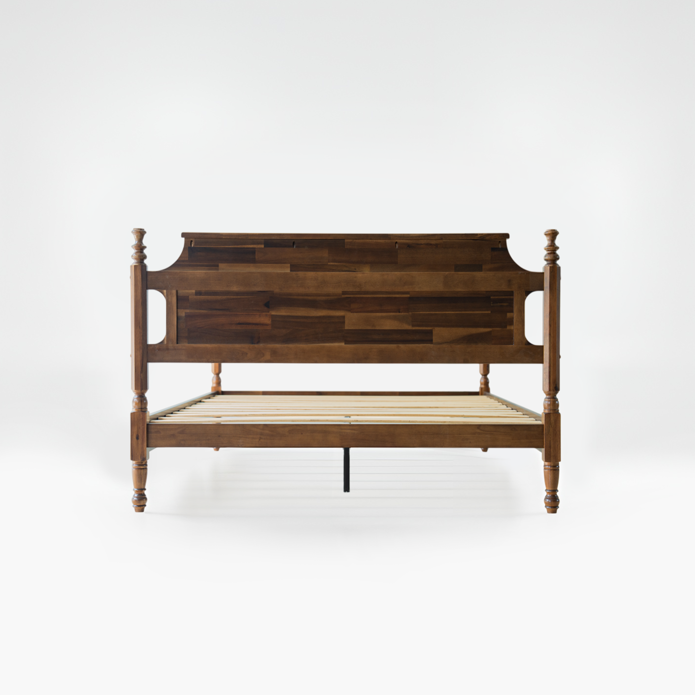 Roswell Bed - Warm Walnut