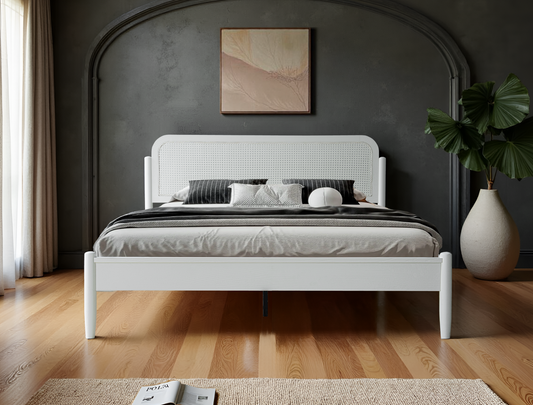 Jamision Bed - Pure White